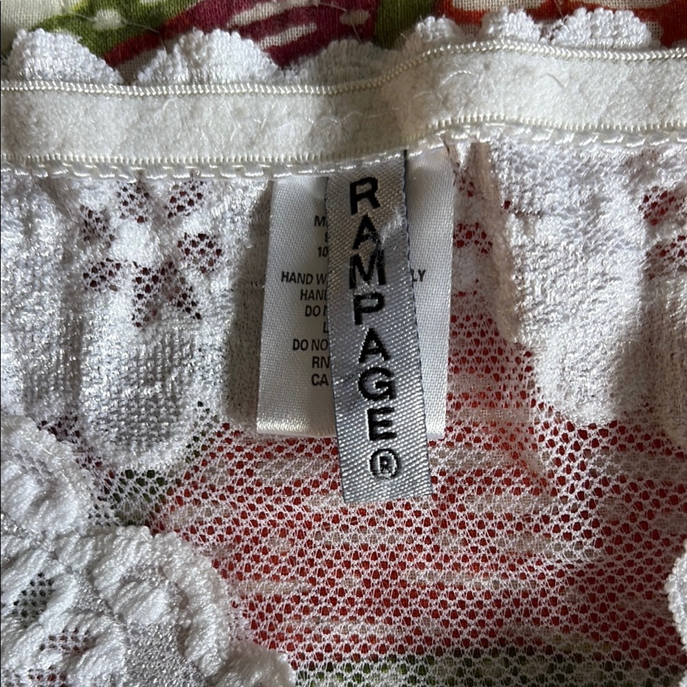 Rampage White Lace Intimate Set - Picture 2 of 7